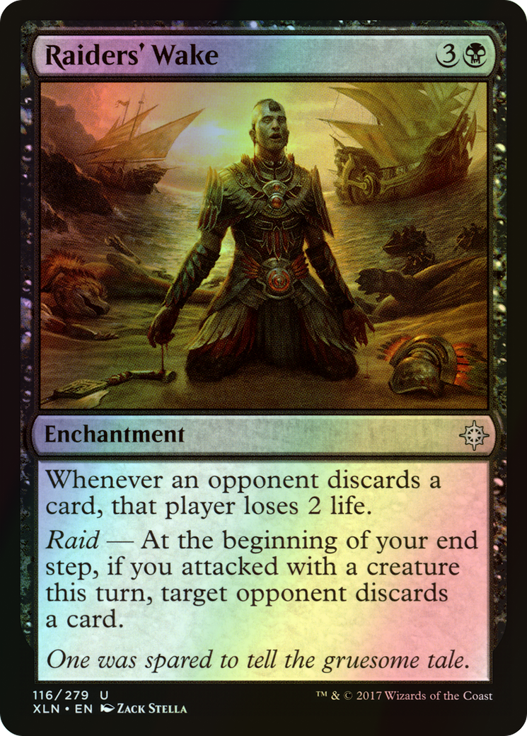 Raiders' Wake (XLN) #116 [EN/F] s/o