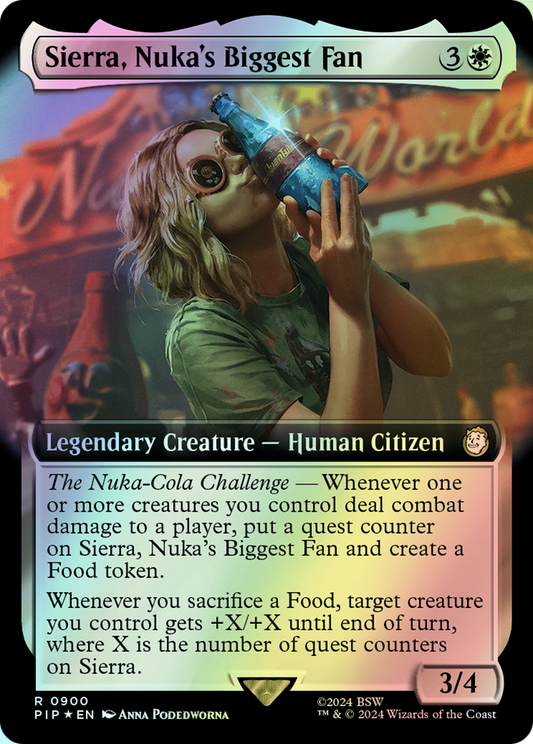 Sierra, Nuka's Biggest Fan - Surge Foil (PIP) #900 [EN/F]