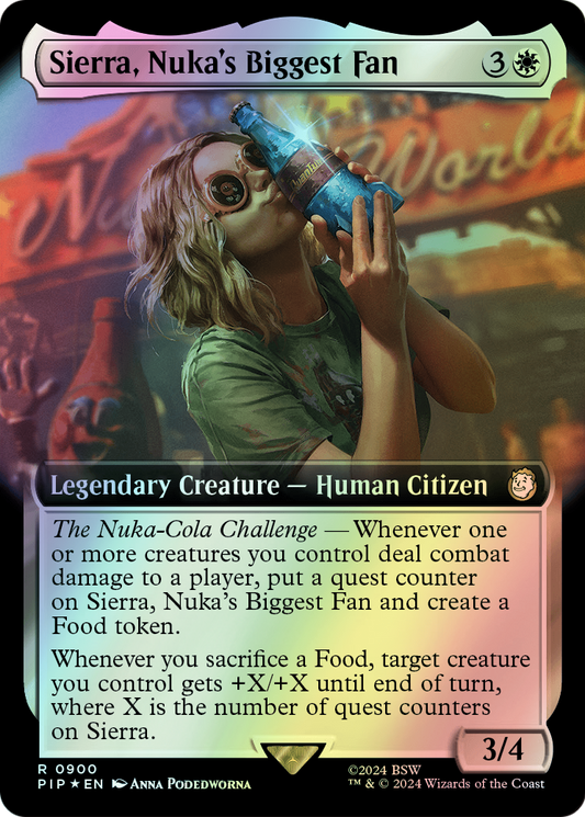 Sierra, Nuka's Biggest Fan - Surge Foil (PIP) #900 [EN/F]