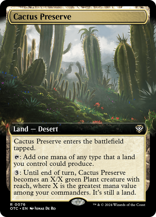 Cactus Preserve (OTC) #76 [EN/N] s/o