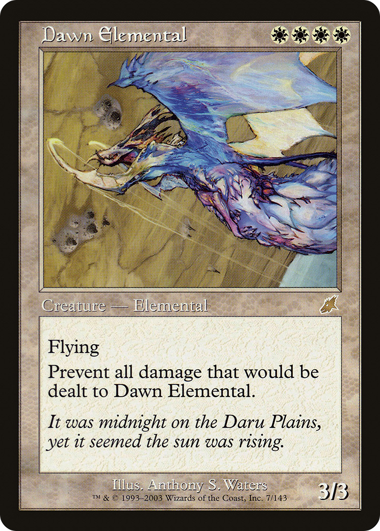 Dawn Elemental (SCG) #7 [EN/N]