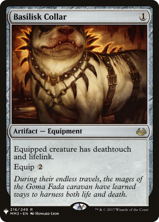 Basilisk Collar (PLST) #MM3-216 [EN/N] s/o