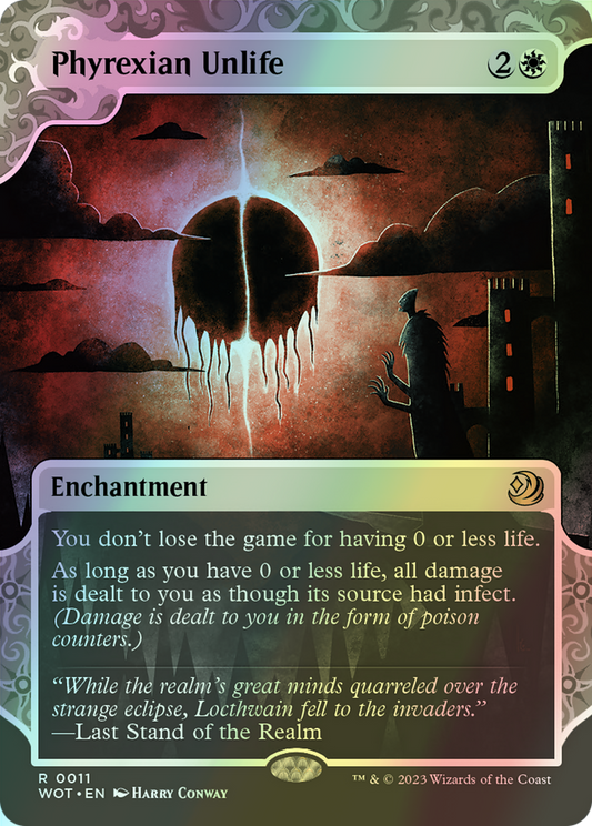 Phyrexian Unlife (WOT) #11 [EN/F] s/o
