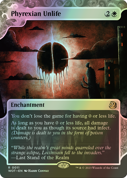 Phyrexian Unlife (WOT) #11 [EN/F] s/o