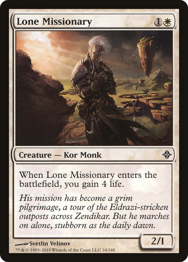 Lone Missionary (ROE) #34 [EN/N] s/o
