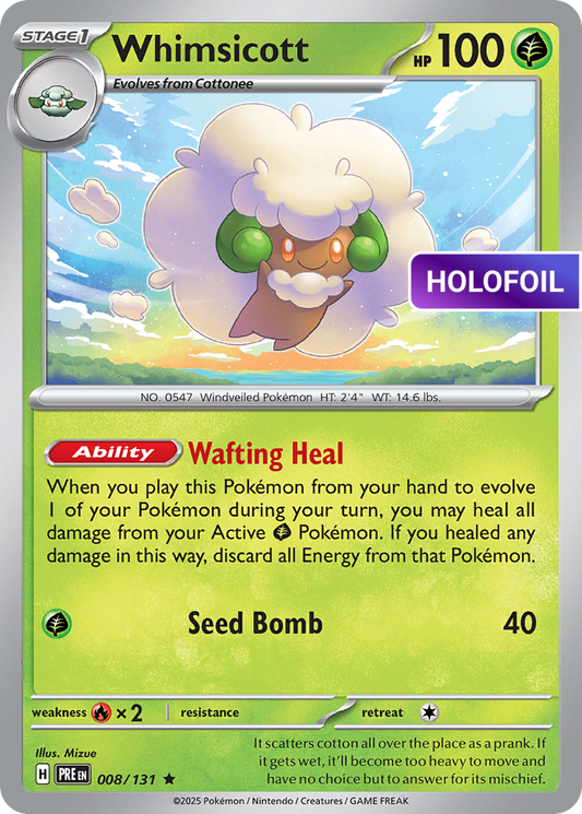 Whimsicott (PRE) #8 [EN/H]
