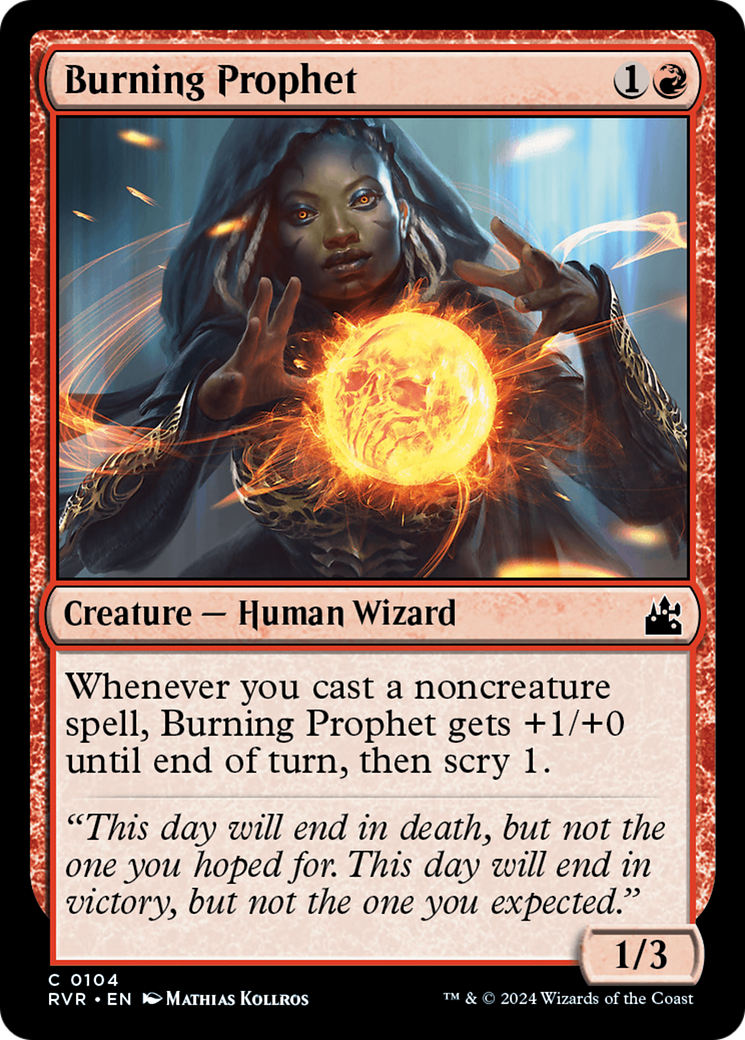 Burning Prophet (RVR) #104 [EN/N] s/o