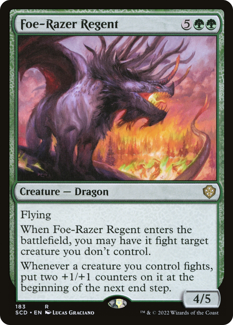 Foe-Razer Regent (SCD) #183 [EN/N] s/o
