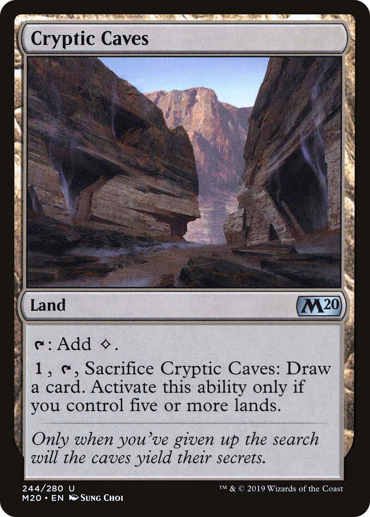 Cryptic Caves (M20) #244 [EN/N]