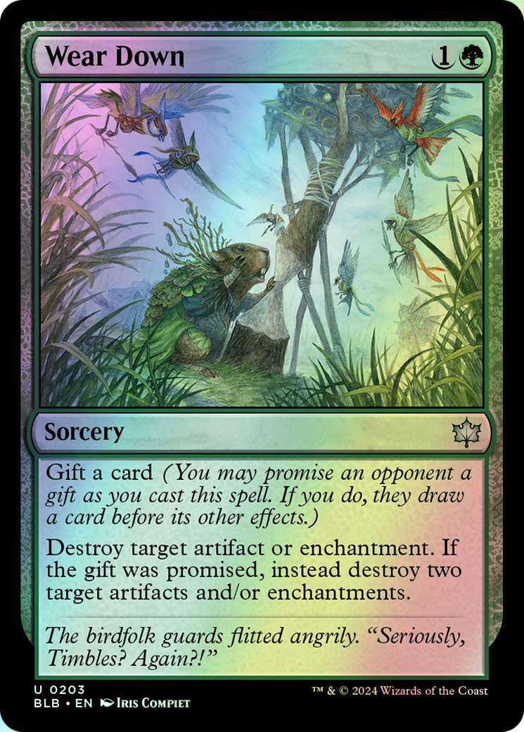 Wear Down (BLB) #203 [EN/F] s/o