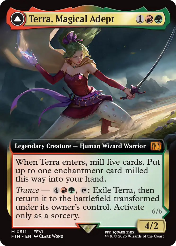 Terra, Magical Adept // Esper Terra (FIN) #511 [EN/N] s/o
