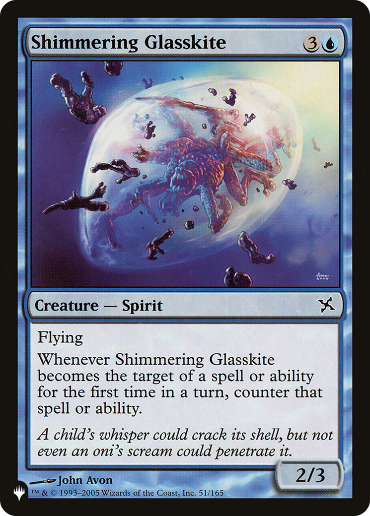 Shimmering Glasskite (PLST) #BOK-51 [EN/N]