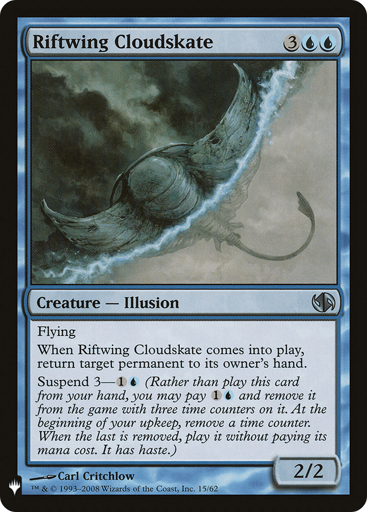 Riftwing Cloudskate (PLST) #DD2-15 [EN/N]