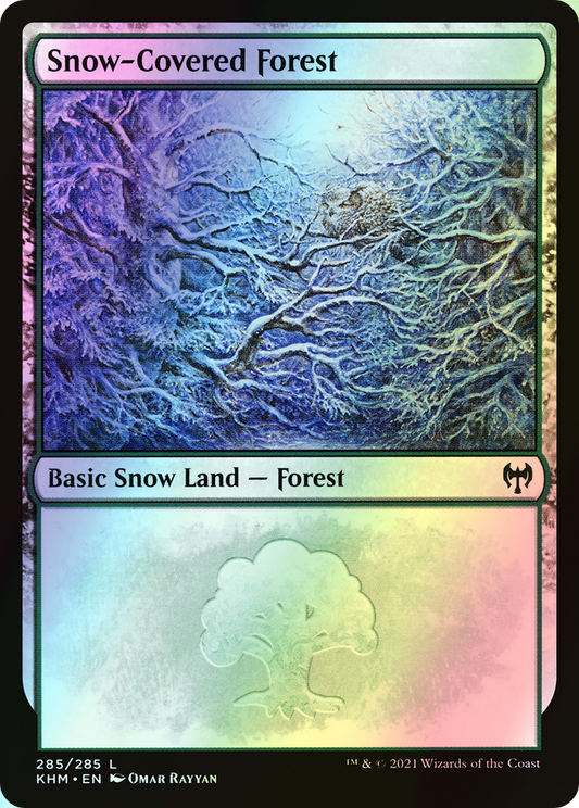 Snow-Covered Forest (KHM) #285 [EN/F]