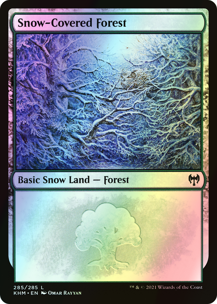 Snow-Covered Forest (KHM) #285 [EN/F]