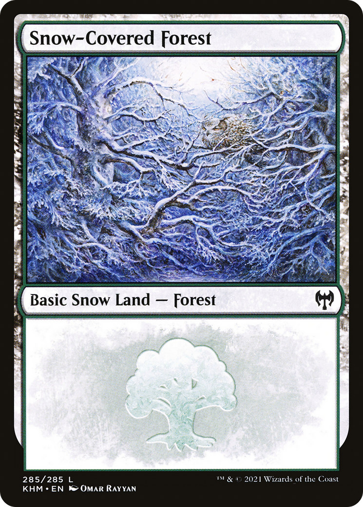 Snow-Covered Forest (KHM) #285 [EN/N]