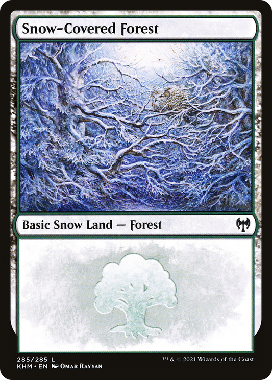 Snow-Covered Forest (KHM) #285 [EN/N]