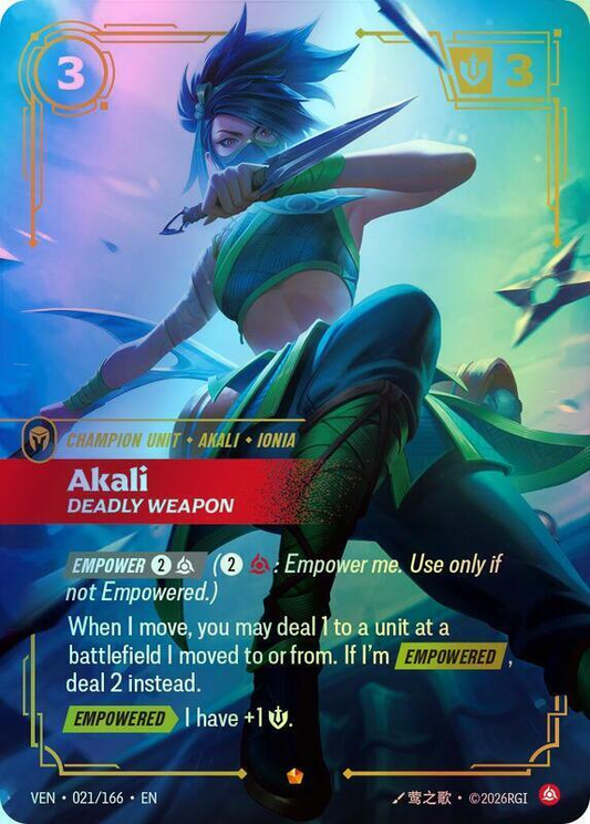 Akali - Deadly Weapon (VEN) #021 [EN/F]