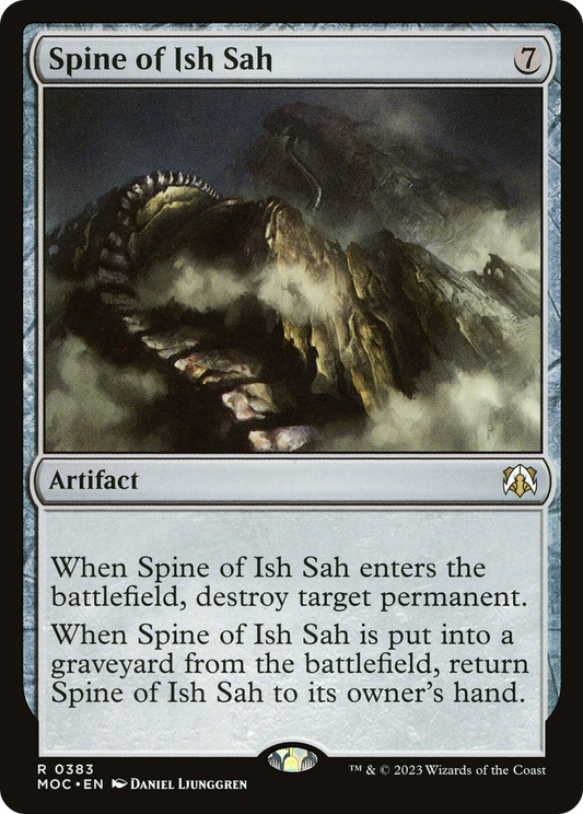 Spine of Ish Sah (MOC) #383 [EN/N] s/o