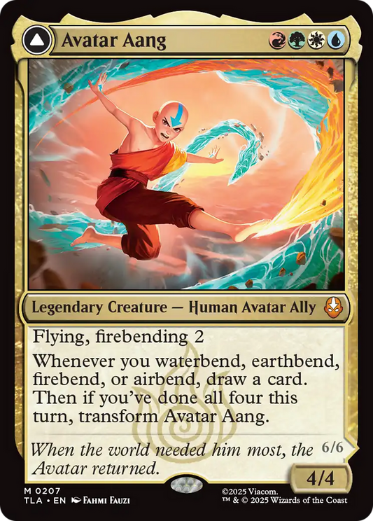 Avatar Aang // Aang, Master of Elements (TLA) #207 [EN/N]