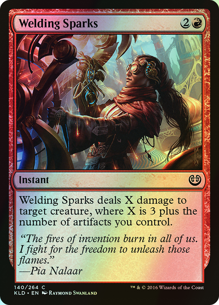Welding Sparks (KLD) #140 [EN/F]