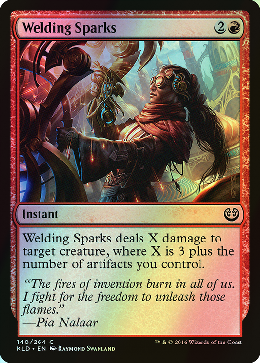 Welding Sparks (KLD) #140 [EN/F]