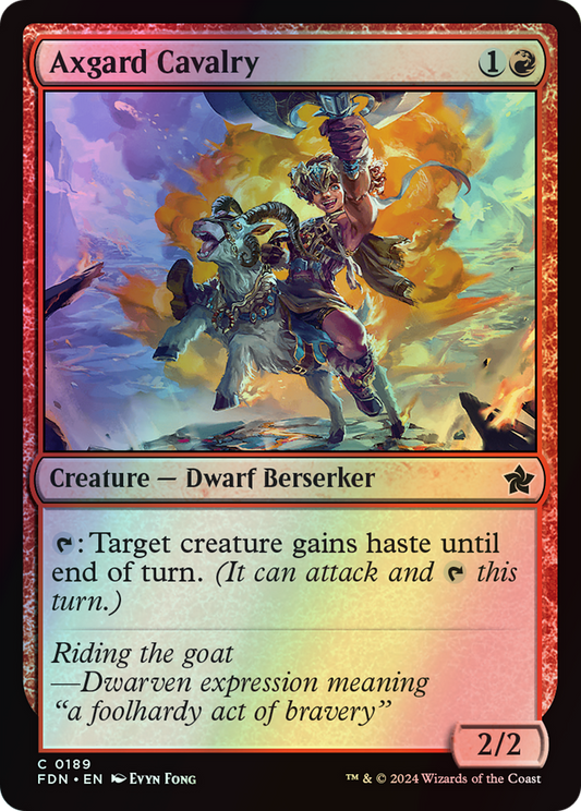 Axgard Cavalry (FDN) #189 [EN/F] s/o