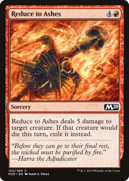 Reduce to Ashes (M20) #155 [EN/N]