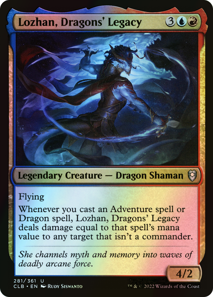 Lozhan, Dragons' Legacy (CLB) #281 [EN/F]