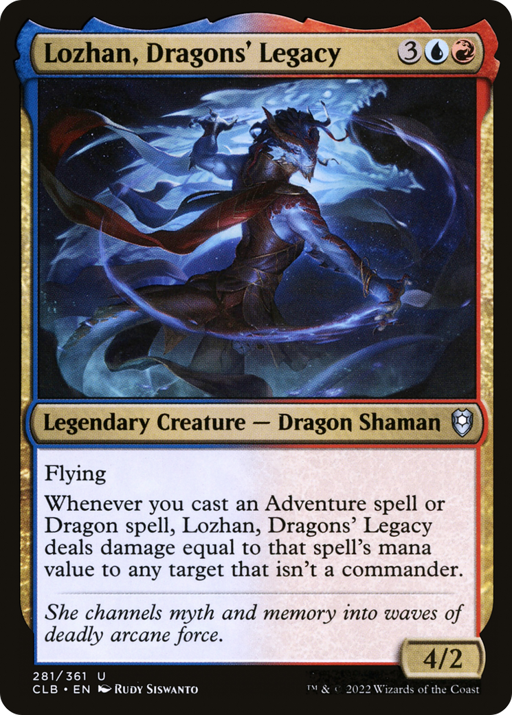 Lozhan, Dragons' Legacy (CLB) #281 [EN/N]
