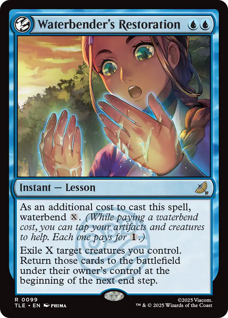 Waterbender's Restoration (TLE) #99 [EN/N] s/o