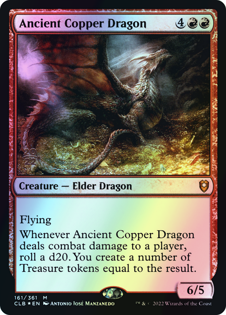 Ancient Copper Dragon (PCLB) #161s [EN/F] s/o
