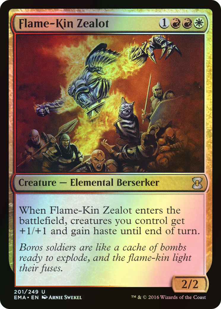Flame-Kin Zealot (EMA) #201 [EN/F]