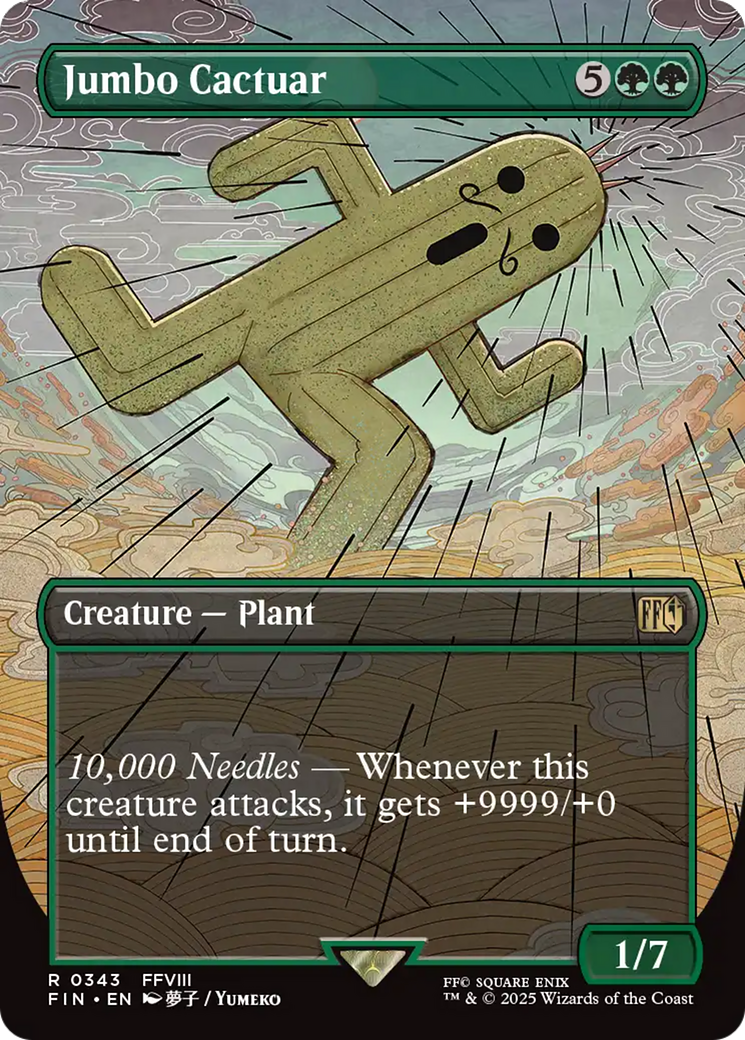 Jumbo Cactuar (FIN) #343 [EN/N]