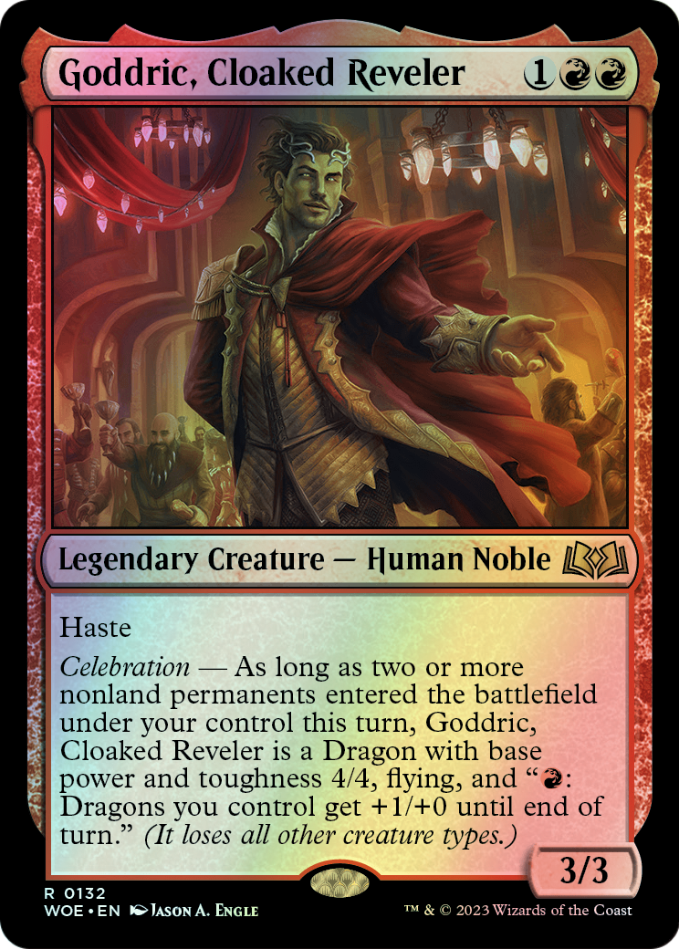 Goddric, Cloaked Reveler (WOE) #132 [EN/F]