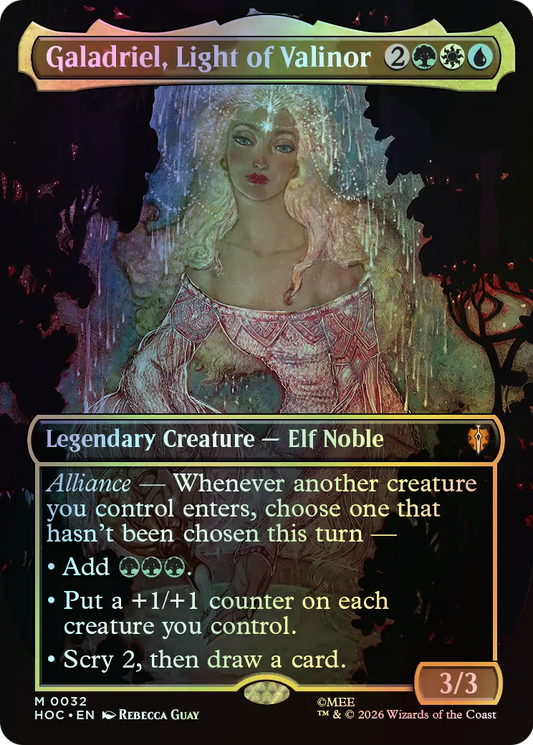 Galadriel, Light of Valinor (HOC) #32 [EN/F]