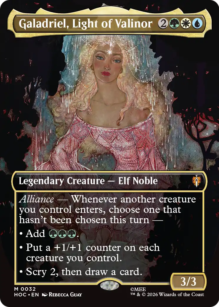 Galadriel, Light of Valinor (HOC) #32 [EN/N]