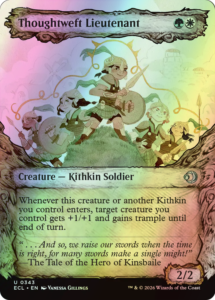 Thoughtweft Lieutenant (ECL) #343 [EN/F]