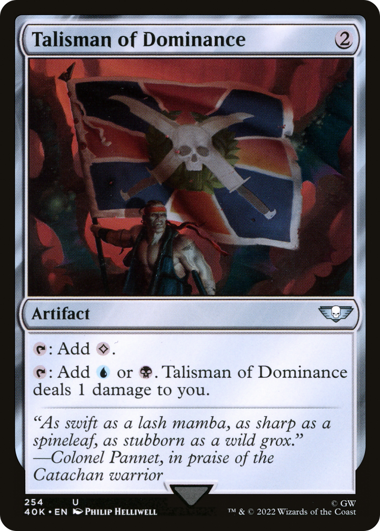 Talisman of Dominance (40K) #254 [EN/N] s/o