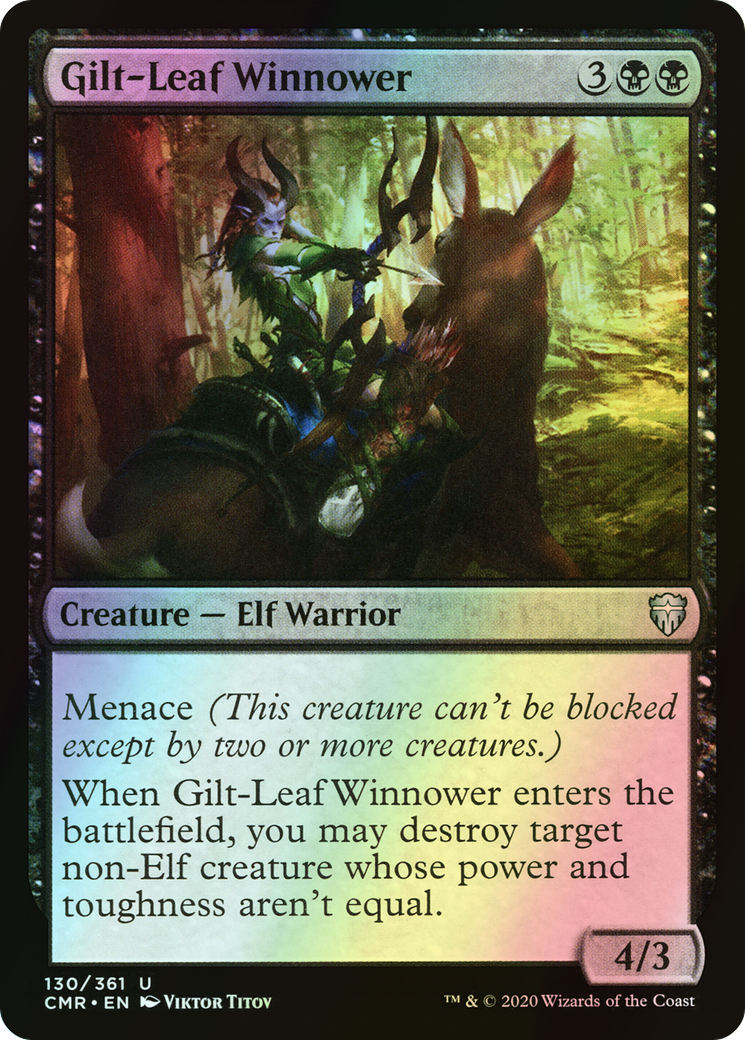 Gilt-Leaf Winnower (CMR) #130 [EN/F]