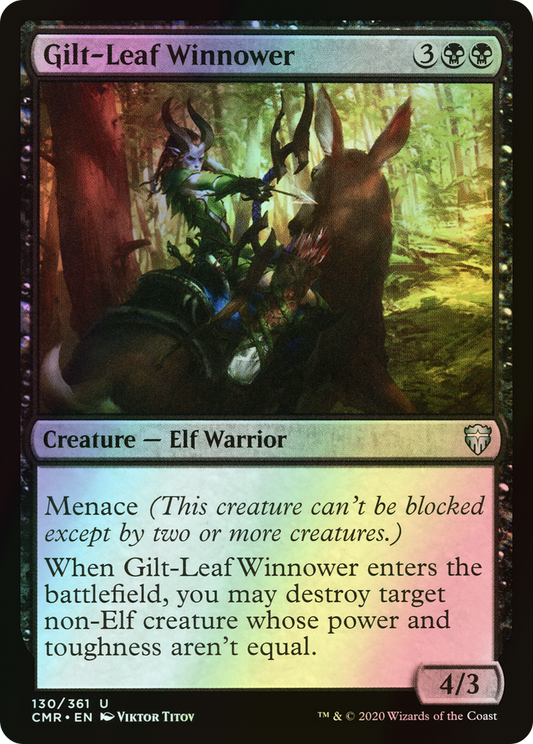 Gilt-Leaf Winnower (CMR) #130 [EN/F]