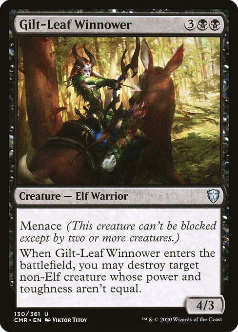 Gilt-Leaf Winnower (CMR) #130 [EN/N] s/o