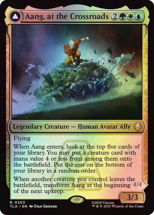Aang, at the Crossroads // Aang, Destined Savior (TLA) #203 [EN/F] s/o