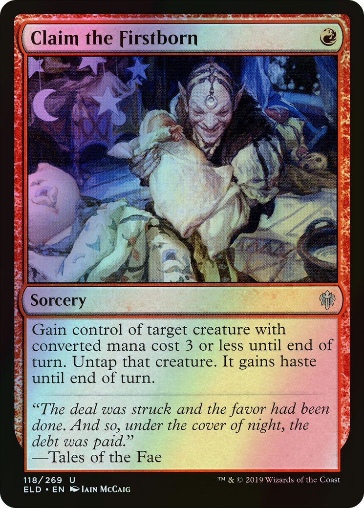Claim the Firstborn (ELD) #118 [EN/F] s/o