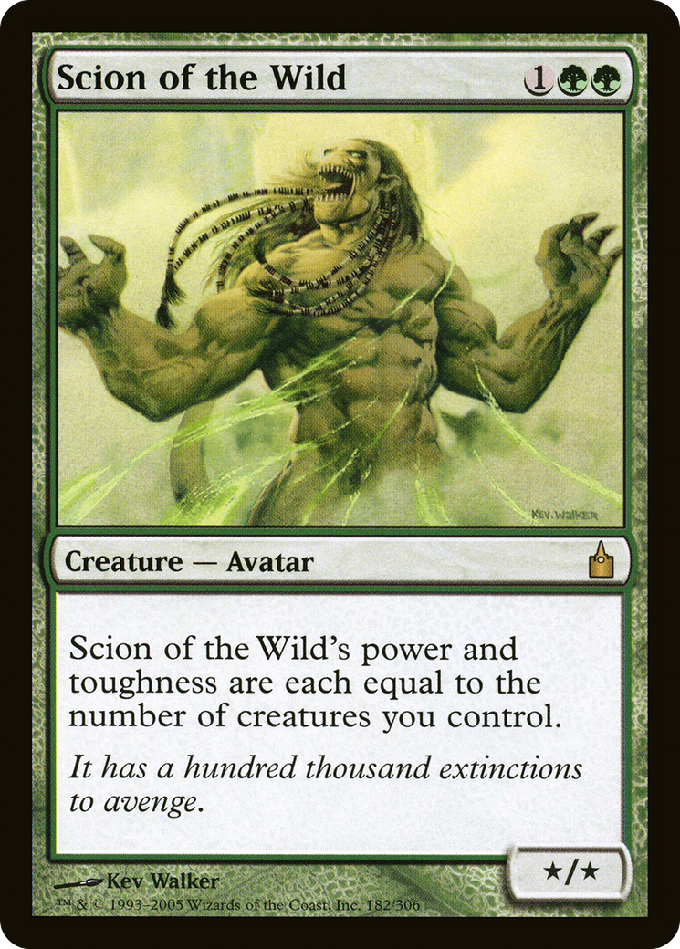Scion of the Wild (RAV) #182 [EN/N]