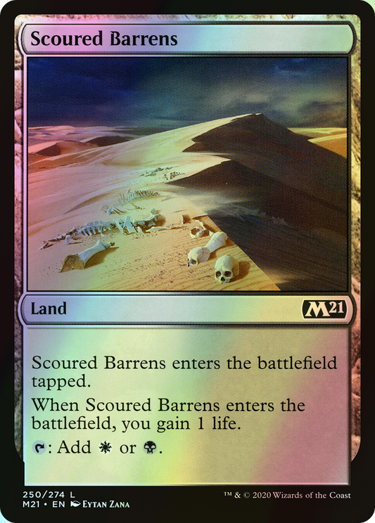 Scoured Barrens (M21) #250 [EN/F]