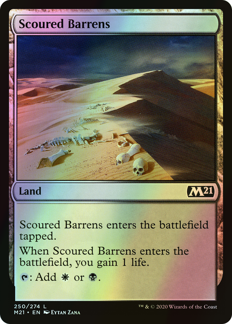 Scoured Barrens (M21) #250 [EN/F]