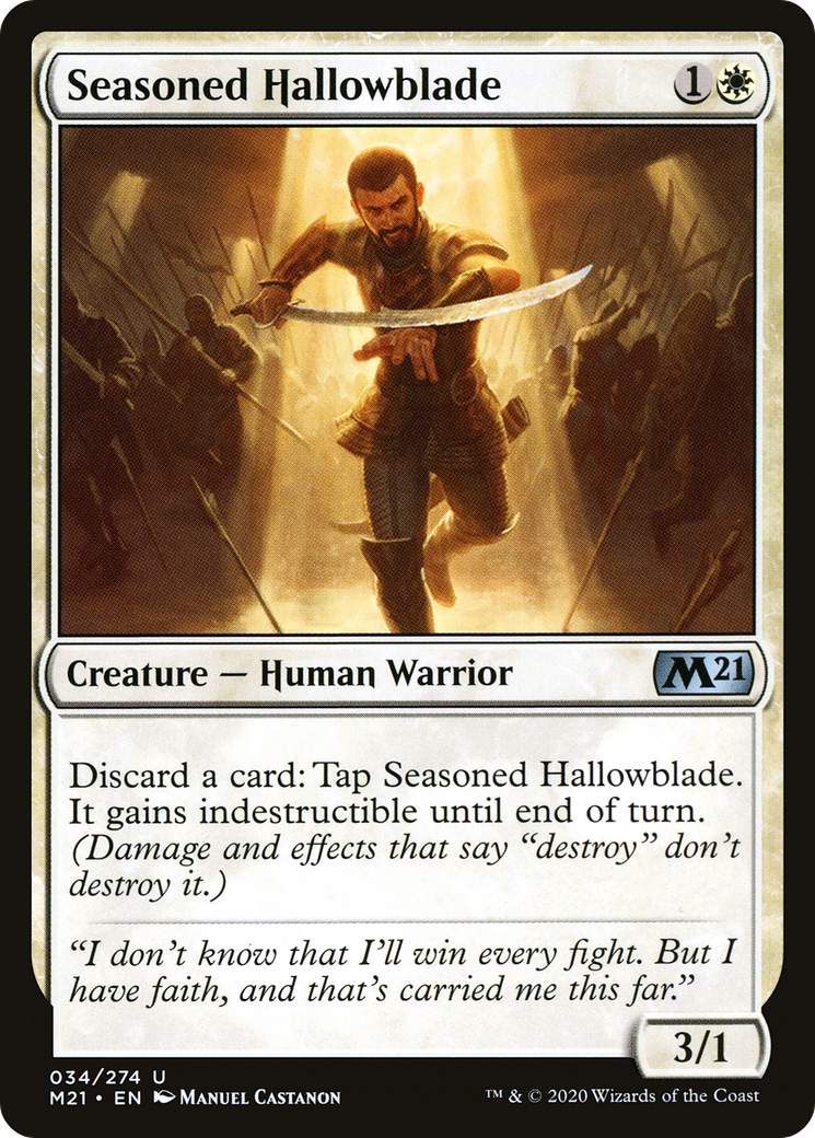 Seasoned Hallowblade (M21) #34 [EN/N]