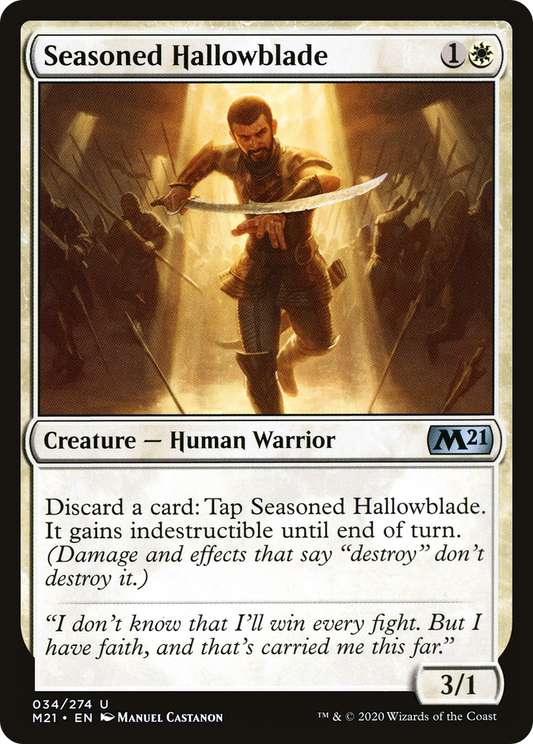 Seasoned Hallowblade (M21) #34 [EN/N]