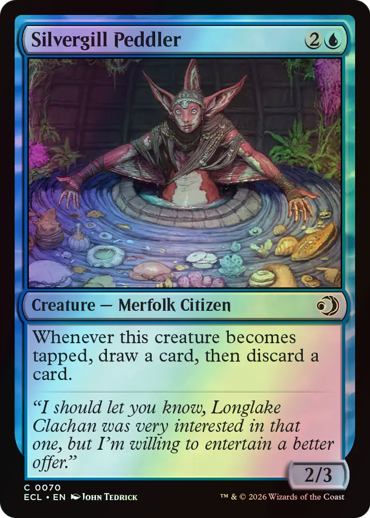 Silvergill Peddler (ECL) #70 [EN/F]
